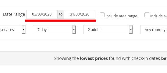 Pivoting price data with filters